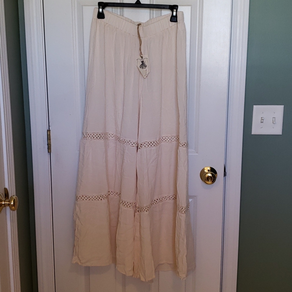 Loght weight wide leg pant